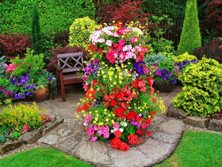 Как сделать клумбы на даче своими руками Как сделать клумбы на даче своими руками